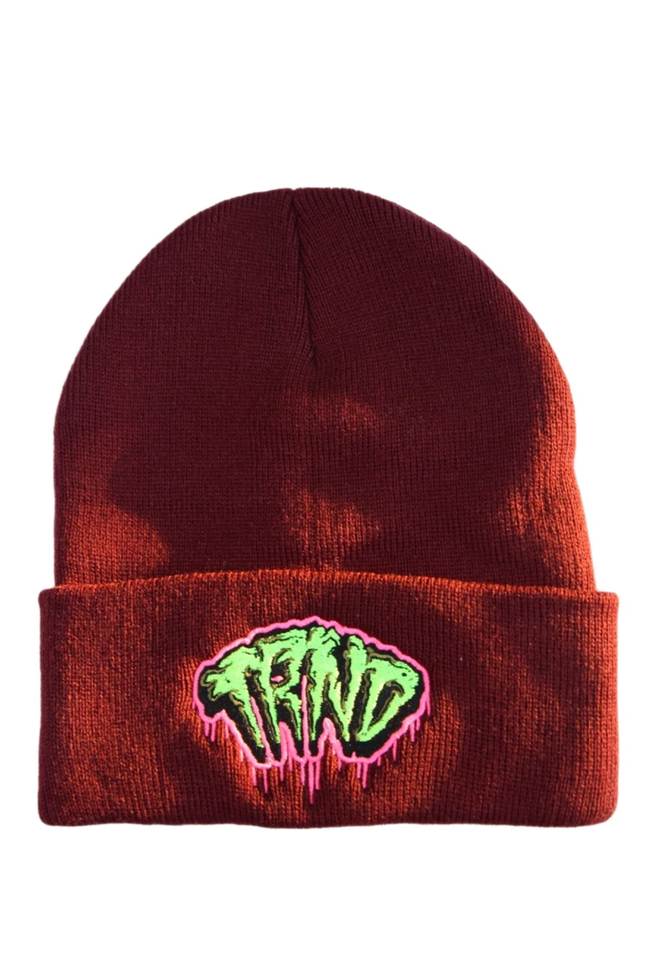 'DRIPPY BEANIES' - BURGUNDY